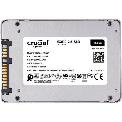 Накопичувач SSD 2.5" 1TB Micron (CT1000MX500SSD1)