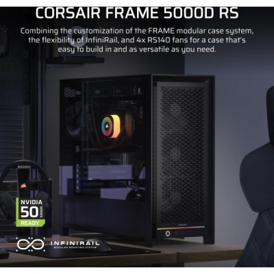 Корпус для ПК Corsair CORSAIR FRAME 5000D RS (4xRS140) (CC-9011307-WW)