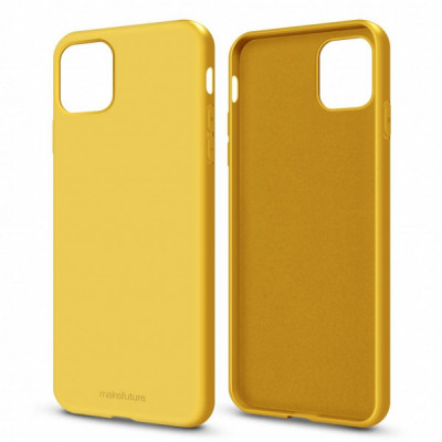 Чохол до мобільного телефона MakeFuture Flex Case (Soft-touch TPU) Apple iPhone 11 Pro Yellow (MCF-AI11PYE)