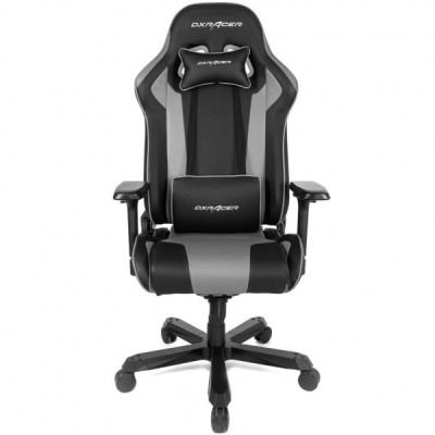 Крісло ігрове DXRacer King Black-grey (GC-K99-NG-A3-01-NVF)