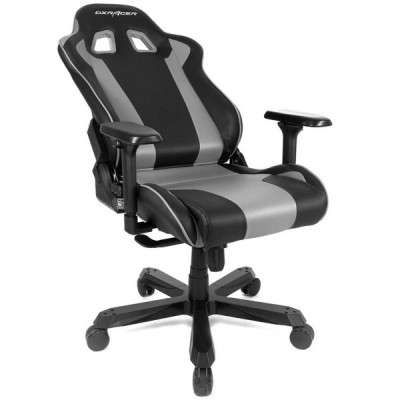Крісло ігрове DXRacer King Black-grey (GC-K99-NG-A3-01-NVF)