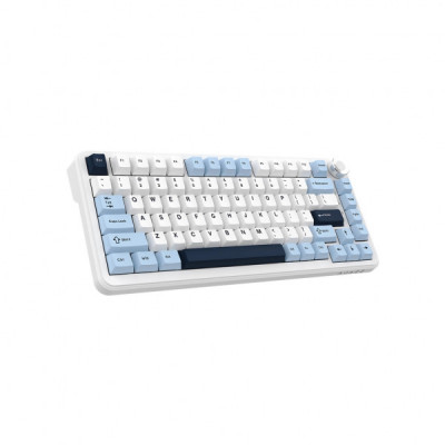 Клавіатура Ajazz AK820 MAX PLUS Daydream Switch RGB Wireless/Bluetooth/USB White (AK820MAX-DD-BWD)