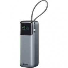 Батарея універсальна Sandberg 27000mAh 140W+100W PD/140W, with built-in Type-C cable 140W (421-31)