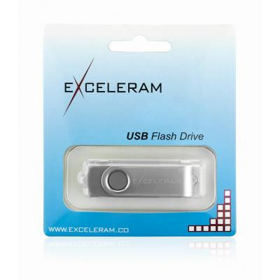 USB флеш накопичувач eXceleram 32GB P1 Series Silver/Gray USB 2.0 (EXP1U2SIG32)