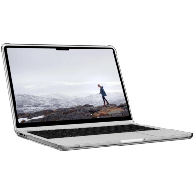 Чохол до ноутбука Uag 13" Apple MacBook AIR 2022 Lucent, Ice/Black (134008114340)