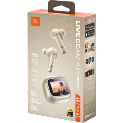 Навушники JBL Live Beam 4 Sand (JBLLIVEBEAM4CPG) Навушники JBL Live Beam 4 Sand (JBLLIVEBEAM4CPG)