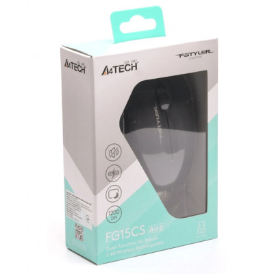 Мишка A4Tech FG15CS Air2 Wireless Black (4711421000932) Мишка A4Tech FG15CS Air2 Wireless Black (4711421000932)