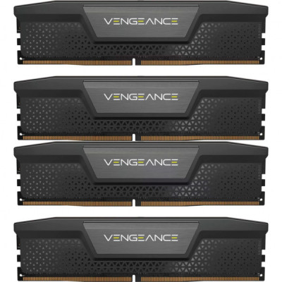 Модуль пам'яті для комп'ютера DDR5 96GB (4x24GB) 5600 MHz Vengeance Black Corsair (CMK96GX5M4B5600C40)