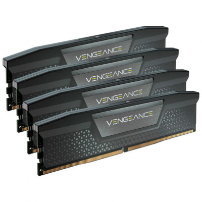 Модуль пам'яті для комп'ютера DDR5 96GB (4x24GB) 5600 MHz Vengeance Black Corsair (CMK96GX5M4B5600C40)