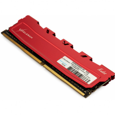 Модуль пам'яті для комп'ютера DDR4 8GB 3600 MHz Red Kudos eXceleram (EKRED4083618A)