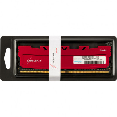 Модуль пам'яті для комп'ютера DDR4 8GB 3600 MHz Red Kudos eXceleram (EKRED4083618A)