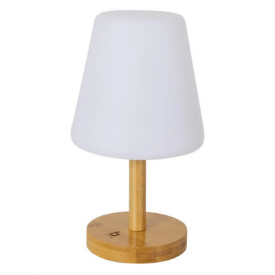 Ліхтар Bo-Camp Cambridge Rechargeable 200 Lumen Bamboo/White (5818792)