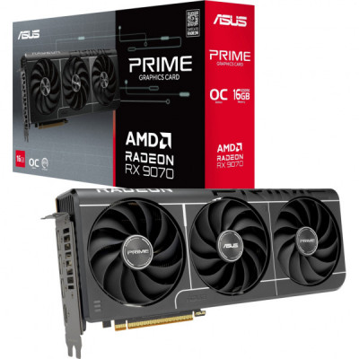 Відеокарта ASUS Radeon RX 9070 16Gb PRIME OC EVO (PRIME-RX9070-O16G-EVO)
