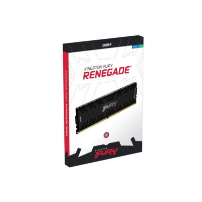 Модуль пам'яті для комп'ютера DDR4 16GB 3200 MHz FURY Renegade Black Kingston Fury (ex.HyperX) (KF432C16RB1/16)