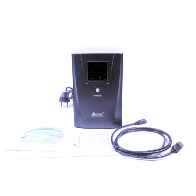 Пристрій безперебійного живлення SVC VP-1250-LCD 1250VA (VP-1250-LCD) Пристрій безперебійного живлення SVC VP-1250-LCD 1250VA (VP-1250-LCD)