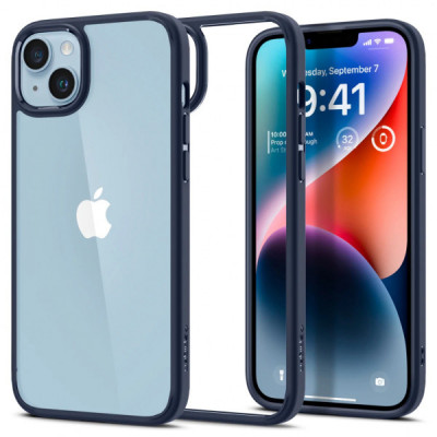 Чохол до мобільного телефона Spigen Apple Iphone 14 Plus Ultra Hybrid, Navy Blue (ACS04899)