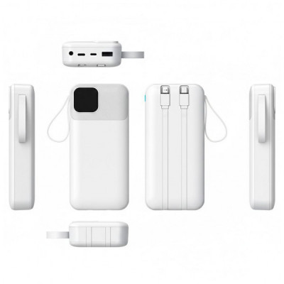 Батарея універсальна TheGeneral 20000mah Voltix, 22.5W Fast Charge PD White (40012819-08)