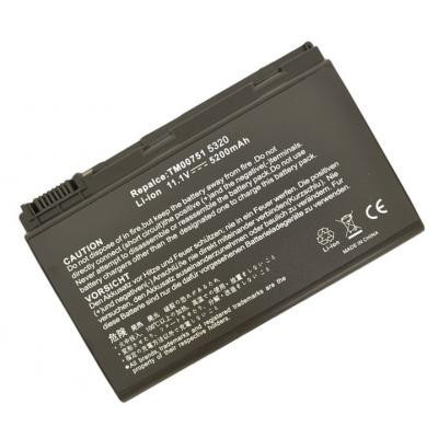 Акумулятор до ноутбука AlSoft Acer TM00741 5200mAh 6cell 11.1V Li-ion (A41015)