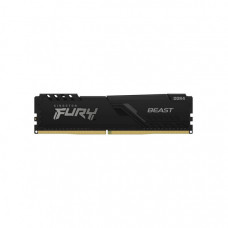 Модуль пам'яті для комп'ютера DDR4 8GB 3200 MHz Beast Black Kingston Fury (ex.HyperX) (KF432C16BB/8WP)