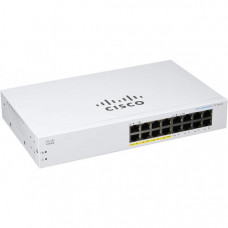 Комутатор мережевий Cisco CBS110-16PP-EU