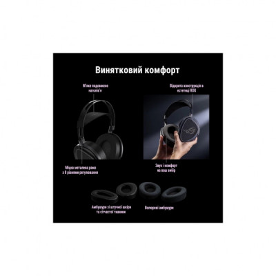 Навушники ASUS ROG Kithara Black (90YH0470-BHUA00)