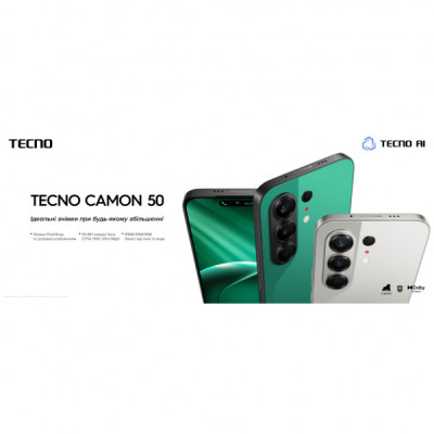 Мобільний телефон Tecno Camon 50 12/256Gb Nebula Titanium (4894947116230) Мобільний телефон Tecno Camon 50 12/256Gb Nebula Titanium (4894947116230)