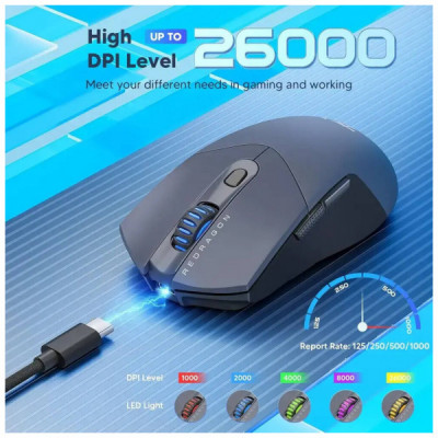 Мишка Redragon M917GB ST4R Pro Wireless/Bluetooth Black (72209)