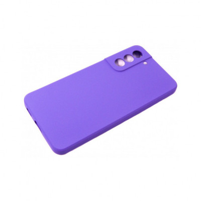 Чохол до мобільного телефона Dengos Carbon Samsung Galaxy S21 FE (purple) (DG-TPU-CRBN-159)