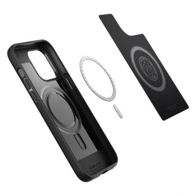 Чохол до мобільного телефона Spigen Apple Iphone 14 Pro Mag Armor MagFit, Matte Black (ACS04989)