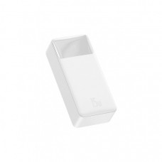 Батарея універсальна Baseus Bipow 30000mAh, 15W, inp:USB-C/Micro-USB/3A, out:USB-C/2*USB-A/3A(max.), white (PPDML-K02)