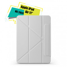 Чохол до планшета BeCover Ultra Slim Origami Magnetic Apple iPad Air 11" M2/M3 (2024/2025) Gray (712958)