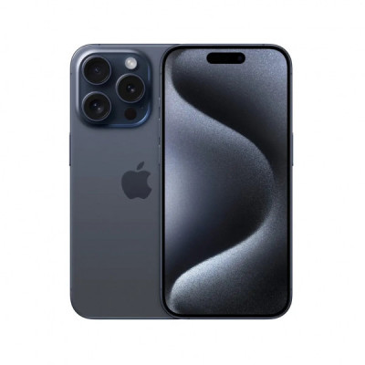 Мобільний телефон Apple iPhone 15 Pro 128Gb Blue Titanium (Grade A) USED (iP15Pr12BuT_A)