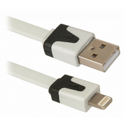 Дата кабель USB 2.0 AM to Lightning 1.0m ACH01-03P Defender (87472)