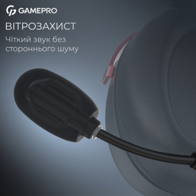 Навушники GamePro Asgard Freya Pro Wireless Black/Red (HSW201BR)
