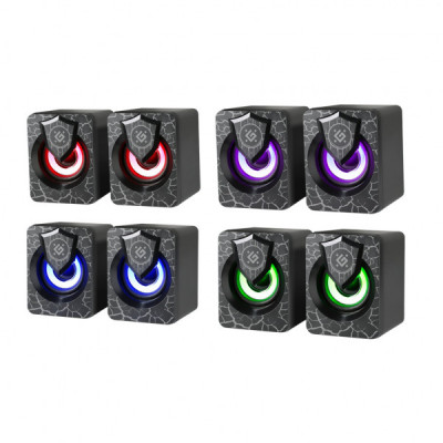 Акустична система Defender Onyx Led USB Black (65038) Акустична система Defender Onyx Led USB Black (65038)