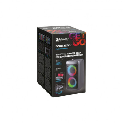 Акустична система Defender Boomer 20 Black (65820)