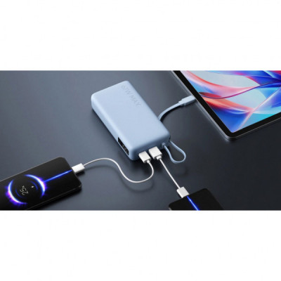 Батарея універсальна Xiaomi 20000mAh 67W Integrated Cable Ice Blue (BHR08O8GL)