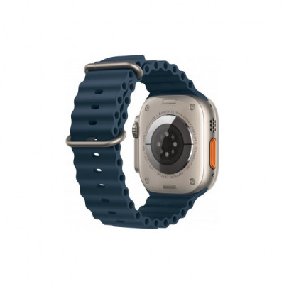 Смарт-годинник Apple Watch Ultra 2 GPS + Cellular, 49mm Titanium Case with Blue Ocean Band (MREG3UL/A)