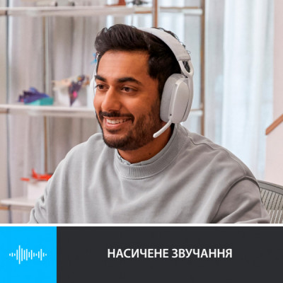 Навушники Logitech Zone Vibe 100 Wireless Off-White (981-001219)