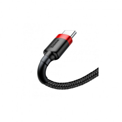Дата кабель USB 2.0 AM to Type-C 2.0m 2A red-black Baseus (CATKLF-C91)