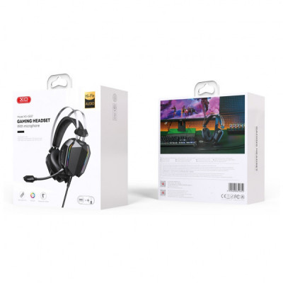 Навушники XO GE-07 Static Gaming Black (GE-07 Black)
