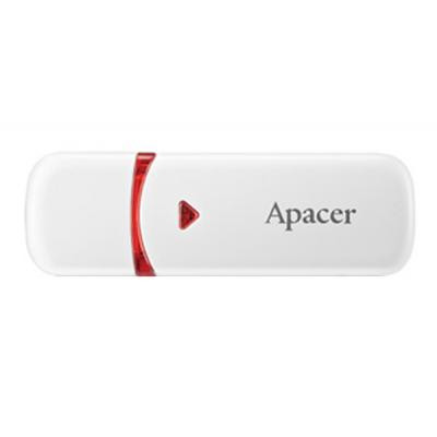 USB флеш накопичувач Apacer 64GB AH333 white USB 2.0 (AP64GAH333W-1)