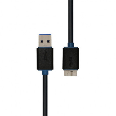 Дата кабель USB 3.0 AM to Micro 5P 1.5m Prolink (PB458-0150)