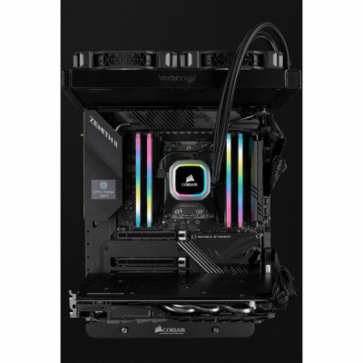 Модуль пам'яті для комп'ютера DDR4 16GB (2x8GB) 3600 MHz Vengeance RGB Pro SL Black Corsair (CMH16GX4M2Z3600C18)