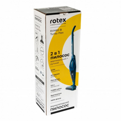 Пилосос Rotex Turbo Flex (RVH60-B)