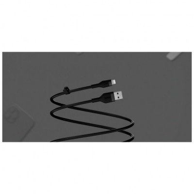 Дата кабель USB 2.0 AM to Lightning 3.0m black Belkin (CAA008BT3MBK)
