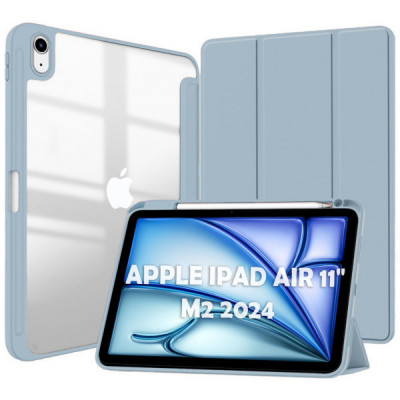 Чохол до планшета BeCover Soft Edge TPU Apple iPad Air 11" M2/M3 (2024/2025) Blue Haze (711703)