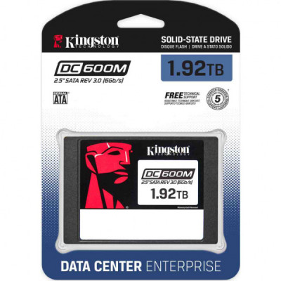 Накопичувач SSD 2.5" 1.92TB Kingston (SEDC600ME/1920G) Накопичувач SSD 2.5" 1.92TB Kingston (SEDC600ME/1920G)