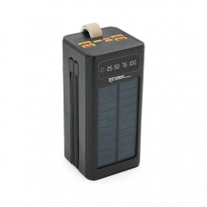 Батарея універсальна 7GO 50000mAh PD/22.5 Solar Black (GPW-01 / 45006)