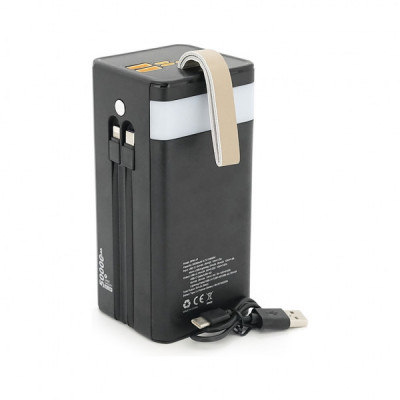 Батарея універсальна 7GO 50000mAh PD/22.5 Solar Black (GPW-01 / 45006)